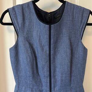 J.Crew Linen Office Dress - Size 0